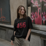 Футболка з принтом "456" Squid Game 1066150159 фото