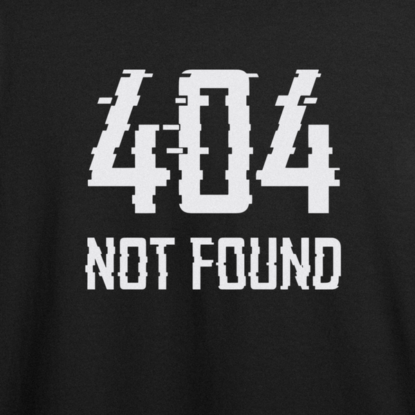 Футболка з принтом "404 not found" 1076148299 фото