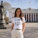 Футболка с принтом "Локация Одесса". Украинская версия | XS | Белый 1055949209-7519-st фото