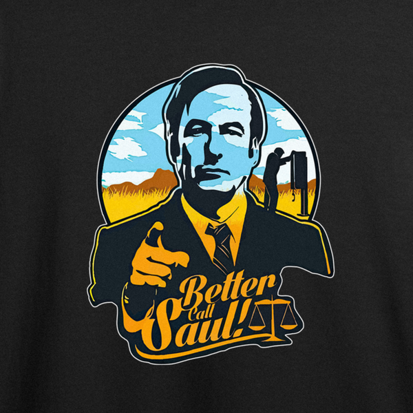 Футболка с принтом "Better Call Saul" Путь: Во все тяжкие 1090500917 фото