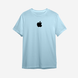 Футболка з принтом "Apple" | XS | Блакитний 1053459827-9287-st фото