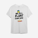 Футболка з принтом "We all float" IT | XS | Білий 1048521736-7500-st фото