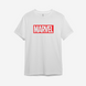 Футболка с принтом "Marvel" | XS | Белый ab-1047890329-9471 фото