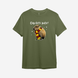 Футболка з принтом "Capybara Potter" | XS | Олива 1052314081-7373-st фото