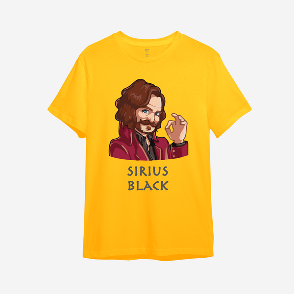 Детская футболка с принтом "Sirius Black" Гарри Поттер | 3/4 | Оранжевый 1093632195-2814-98 фото