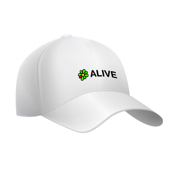 Кепка с принтом "ICQ alive" 1054584595 фото