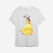 Дитяча футболка з принтом "Belle" Disney | 3/4 | Білий 1002783363-3764 фото