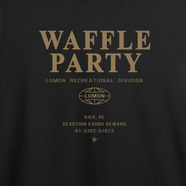 Футболка з принтом "Waffle Party" Severance 1006366846 фото