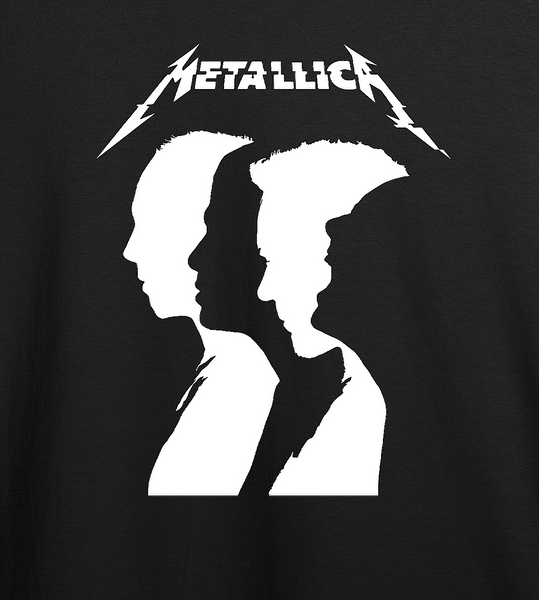 Футболка с принтом "Metallica" ab-1085141182 фото