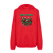 Новогоднее худи с принтом "Merry Creepmas". Фильмы ужасов S, Красный 1042501154-7042 фото