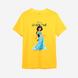 Детская футболка с принтом "Jasmine" Disney | 3/4 | Желтый 1064697248-2460 фото