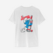 Футболка з принтом "Smurfnoff" (Smirnoff) | XS | Білий 1001393489-147332 фото 1