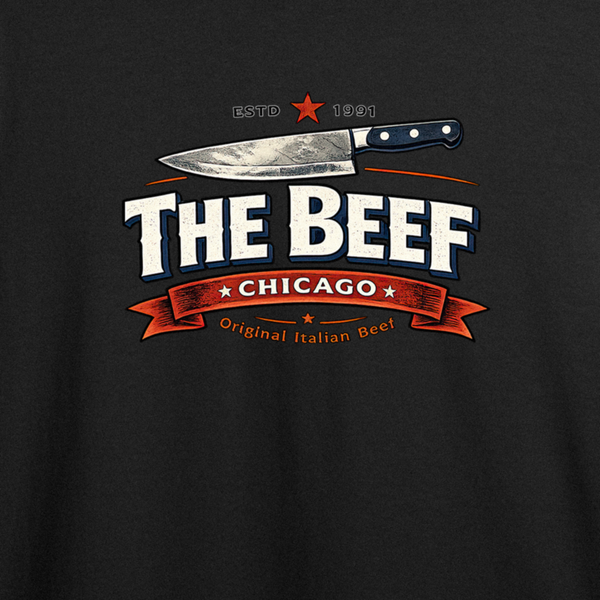 Футболка с принтом "The beef" Медведь 1098068401 фото