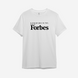 Футболка с принтом "Я пью до дна за тех кто в Forbes" | XS | Белый 1073235171-4446 фото