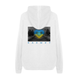 Худи с принтом "Бахмут" S, Белый 1006396737 фото