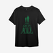 Футболка з принтом "Green Mile" | XS | Чорний 1020251084-615205 фото 1