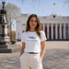 Футболка с принтом "Одесская. Солёная. Родная". Украинская версия | XS | Белый 1013278593-4066-st фото