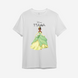 Детская футболка с принтом "Tiana" Disney | 3/4 | Белый 1072390536-3256 фото