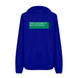 Худи c принтом "This clothing is not syntepon". С юмором про United Colors of Benetton S, Синий 1026212868-705 фото