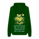 Худі з принтом "If I can&rsquo;t find something nice to wear, I&rsquo;m not going". Гринч S, Зеленый 1461514385-619 фото