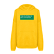 Худи c принтом "This clothing is not syntepon". С юмором про United Colors of Benetton S, Желтый 1026212868-1953 фото