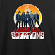Футболка з принтом "Scorpions" | 4XL | Чорний 1033555478-786235 фото 4