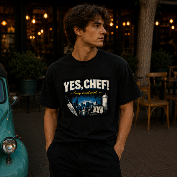 Футболка з принтом "Yes, Chef!" The Bear 1075697058 фото