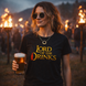 Оверсайз футболка з принтом "Lord of the drinks" | XS | Чорний 1028002106-7400-934-696 фото 1