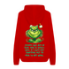 Худі з принтом "If I can&rsquo;t find something nice to wear, I&rsquo;m not going". Гринч S, Красный 1461514385-4624 фото