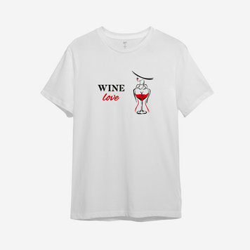 Футболка з принтом "Wine Love" 1036696568 фото