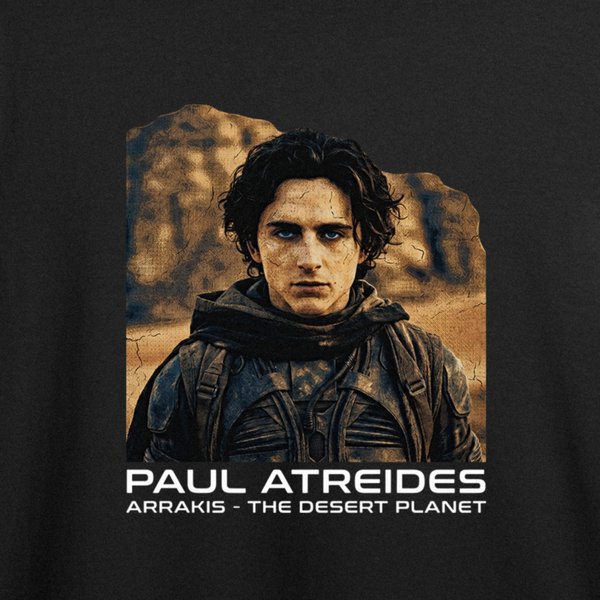 Футболка з принтом "Paul Atreides" Dune | XS | Чорний 1015519505-639468-st фото