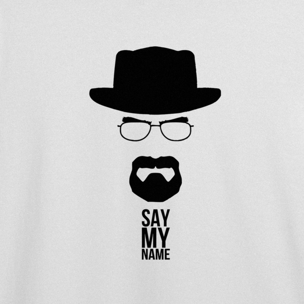 Футболка с принтом "Say my name" Путь: Во все тяжкие 1019299604 фото