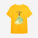 Детская футболка с принтом "Tiana" Disney | 3/4 | Оранжевый 1072390536-594 фото