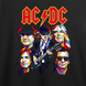 Футболка з принтом "AC/DC" | XS | Чорний ab-1060838731-370457 фото 4