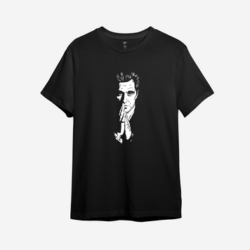 Оверсайз футболка з принтом "Michael Corleone" Godfather | XS | Чорний 1082451434-1346-482-325 фото
