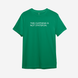 Футболка з принтом "This clothing is not syntepon" | XS | Зелений 1092804182-1608 фото