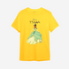 Детская футболка с принтом "Tiana" Disney | 3/4 | Желтый 1072390536-8606 фото