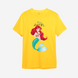 Дитяча футболка з принтом "Ariel" Disney | 3/4 | Жовтий 1046869542-4969 фото