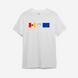 Футболка с принтом "Odesa love Europe" | XS | Белый 1070952647-2286-st фото
