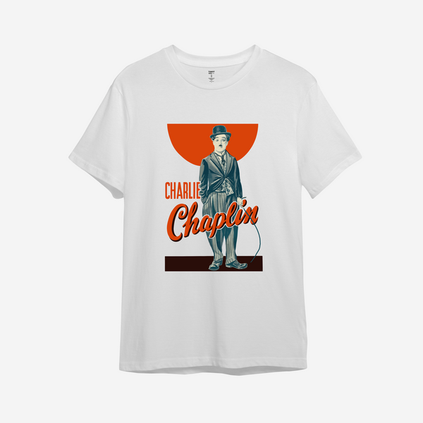 Футболка з принтом "Charlie Chaplin" 1071871053 фото