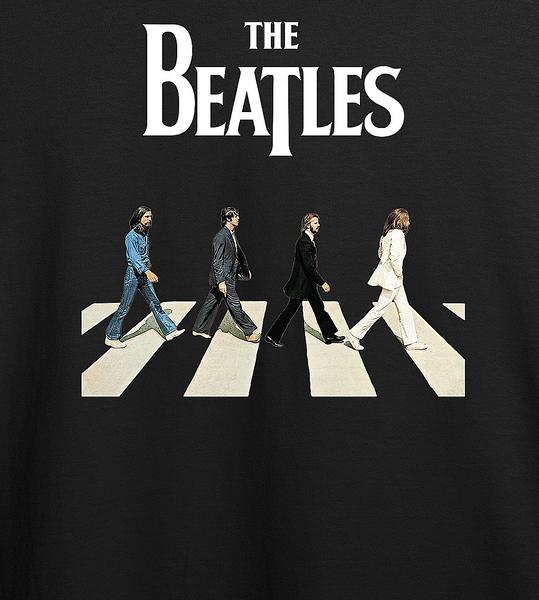 Футболка з принтом "The Beatles" 1030801865 фото