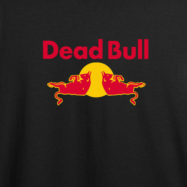 Футболка з принтом "Dead Bull" (Red Bull) 1037238171 фото
