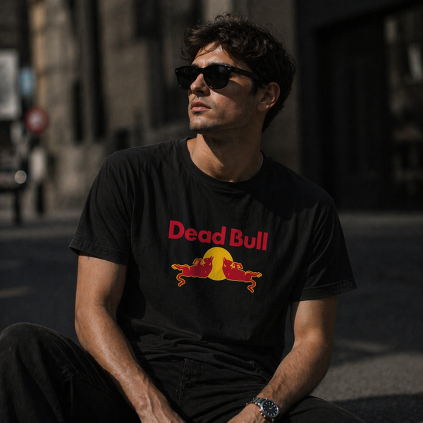 Футболка з принтом "Dead Bull" (Red Bull) 1037238171 фото